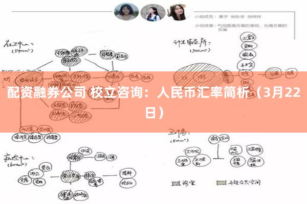 配资融券公司 校立咨询：人民币汇率简析（3月22日）