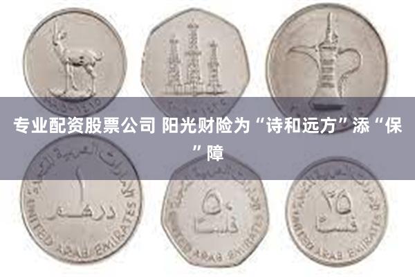 专业配资股票公司 阳光财险为“诗和远方”添“保”障