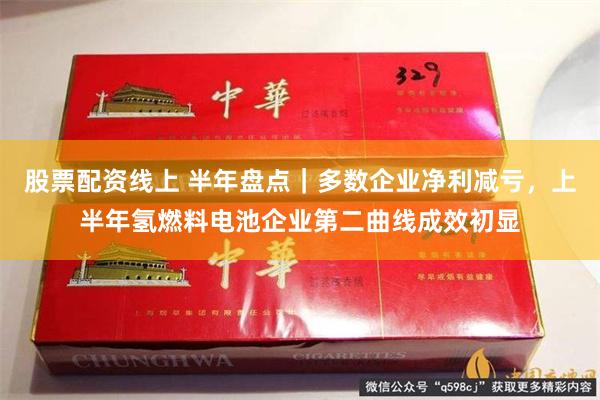 股票配资线上 半年盘点｜多数企业净利减亏，上半年氢燃料电池企业第二曲线成效初显