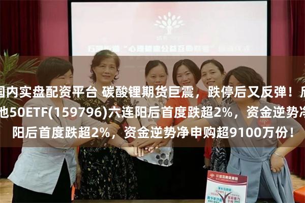 国内实盘配资平台 碳酸锂期货巨震，跌停后又反弹！欣旺达跌超11%，电池50ETF(159796)六连阳后首度跌超2%，资金逆势净申购超9100万份！